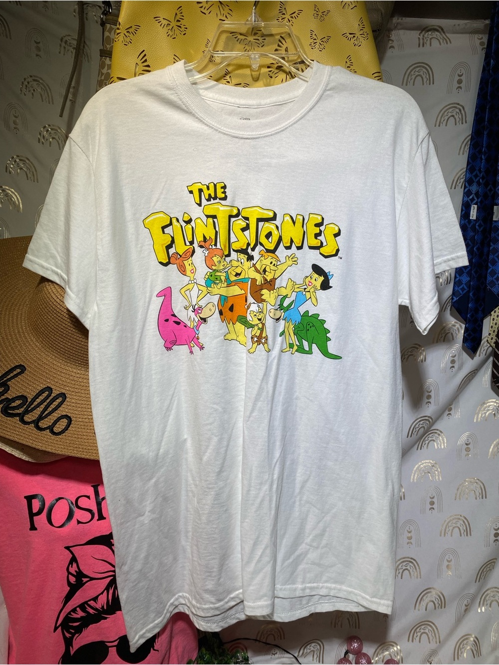 The Flintstones Graphic Tee - White